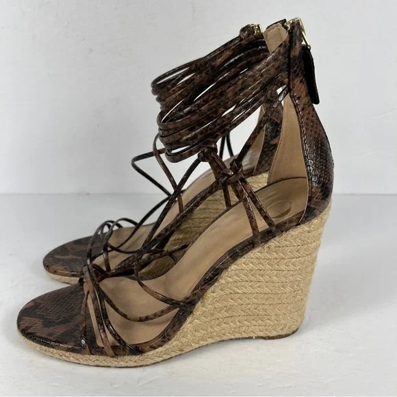 JLO wedge  sandals heels - Picture 5 of 7